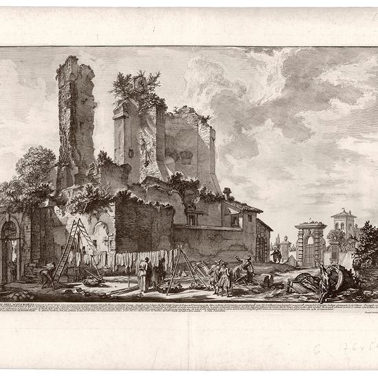 Gravures eau-forte Piranèse